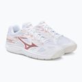 Mizuno Stealth Star C children's handball shoes white X1GC2107K36 4