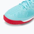 Women's tennis shoes Mizuno Wave Exceed Tour 5 AC tanger turquoise/fiery coral 2/white 7