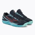 Men's tennis shoes Mizuno Break Shot 4 AC blue 61GA234012 4