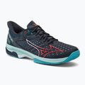Men's tennis shoes Mizuno Wave Exceed Tour 5 CC collegiate blue/soleil/tanager turquoise
