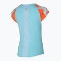 Women's running shirt Mizuno Printed Tee blue 62GAA20127 2