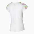 Women's running shirt Mizuno Printed Tee white 62GAA20198 2