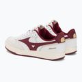 Mizuno City Wind white/cabernet/pristine shoes 3