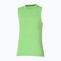 Men's running tank top Mizuno Impulse Core light green