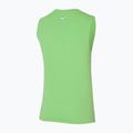 Men's running tank top Mizuno Impulse Core light green 2