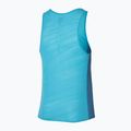 Men's running tank top Mizuno Aero Tank maui blue 2