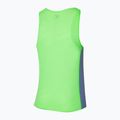 Men's running tank top Mizuno Aero Tank light green 2