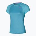Women's running shirt Mizuno DryAeroFlow Tee maui blue