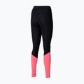 Women's leggings Mizuno Core Long Tight black/coral 2