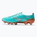 Men's football boots Mizuno Alpha JP Mix blue curacao/snow white/redbsatin 10