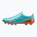 Men's football boots Mizuno Alpha JP Mix blue curacao/snow white/redbsatin 12