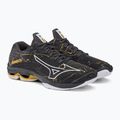 Men's volleyball shoes Mizuno Wave Lightning Z7 black V1GA220041 4