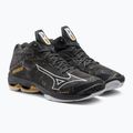 Men's volleyball shoes Mizuno Wave Lightning Z7 Mid bikoyster/mpgold/irongate 5