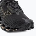 Women's running shoes Mizuno Wave Prophecy 12 black/ge gold 7