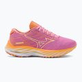 Women's running shoes Mizuno Wave Rider 26 Roxy cyclamen/white/mockorang 2