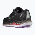 Women's running shoes Mizuno Wave Inspire 19 W black/ silver/ bitsweet 12