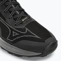 Men's running shoes Mizuno Wave Ibuki 4 GTX black/metallic gray/dark shadow 9