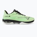 Men's tennis shoes Mizuno Wave Exceed Light 2 AC patina green/black/white 2