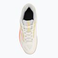 Women's tennis shoes Mizuno Break Shot 4 AC snow white/ neon flame/ ghost gray 5