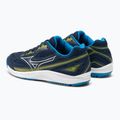 Men's tennis shoes Mizuno Break Shot 4 AC dress blues / jet blue / sulphur spring 3