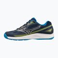 Men's tennis shoes Mizuno Break Shot 4 AC dress blues / jet blue / sulphur spring 11