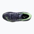 Men's padel shoes Mizuno Wave Exceed Light 2 Padel evening blue / patina green / lolite 9