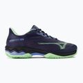 Men's padel shoes Mizuno Wave Exceed Light 2 Padel evening blue / patina green / lolite 2