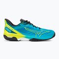 Men's tennis shoes Mizuno Wave Exceed Tour 5 CC jet blue/bolt2 neon/black 2