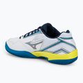 Men's tennis shoes Mizuno Break Shot 4 CC white/dress blues/sulphur spring 3