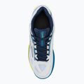 Men's tennis shoes Mizuno Break Shot 4 CC white/dress blues/sulphur spring 5