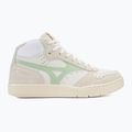 Mizuno City Wind Mid white/smoke green/white sand shoes 2