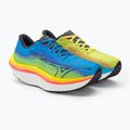 Men's running shoes Mizuno Wave Rebellion Pro bolt2neon/ombre blue/jet blue 4