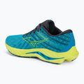 Men's running shoes Mizuno Wave Inspire 19 jet blue/bolt2neon/luminous 3