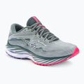 Women's running shoes Mizuno Wave Rider 27 pearl blue/white/highvpink