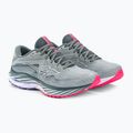 Women's running shoes Mizuno Wave Rider 27 pearl blue/white/highvpink 6