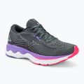 Women's running shoes Mizuno Wave Skyrise 4 sweater/peony blue/punch