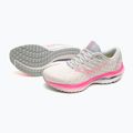 Women's running shoes Mizuno Wave Inspire 19 snow white/ hi vis pink/ purple punch 15