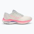 Women's running shoes Mizuno Wave Inspire 19 snow white/ hi vis pink/ purple punch 2