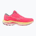 Women's running shoes Mizuno Wave Inspire 19 hi vis pink/ snow white/ luminous 9