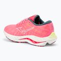 Women's running shoes Mizuno Wave Inspire 19 hi vis pink/ snow white/ luminous 3