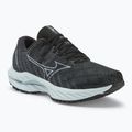 Women's running shoes Mizuno Wave Inspire 19 D black/ silver/ snowcrest