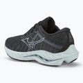 Women's running shoes Mizuno Wave Inspire 19 D black/ silver/ snowcrest 3