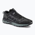 Men's running shoes Mizuno Wave Daichi 7 GTX black/ombre blue/stormy weather