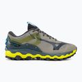 Men's running shoes Mizuno Wave Mujin 9 gray/oblue/bolt2(neon) 2