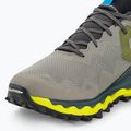 Men's running shoes Mizuno Wave Mujin 9 gray/oblue/bolt2(neon) 7