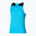 Men's running tank top Mizuno DryAeroFlow Tank hawaiian ocean/black