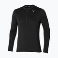 Men's Mizuno Impulse Core Half Zip running longsleeve black