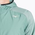 Men's Mizuno Warmalite Hybrid FZ mineral blue/black running jacket 3
