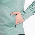 Men's Mizuno Warmalite Hybrid FZ mineral blue/black running jacket 4