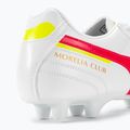 Mizuno Morelia II Club MD men's football boots white/flery coral2/bolt2 10